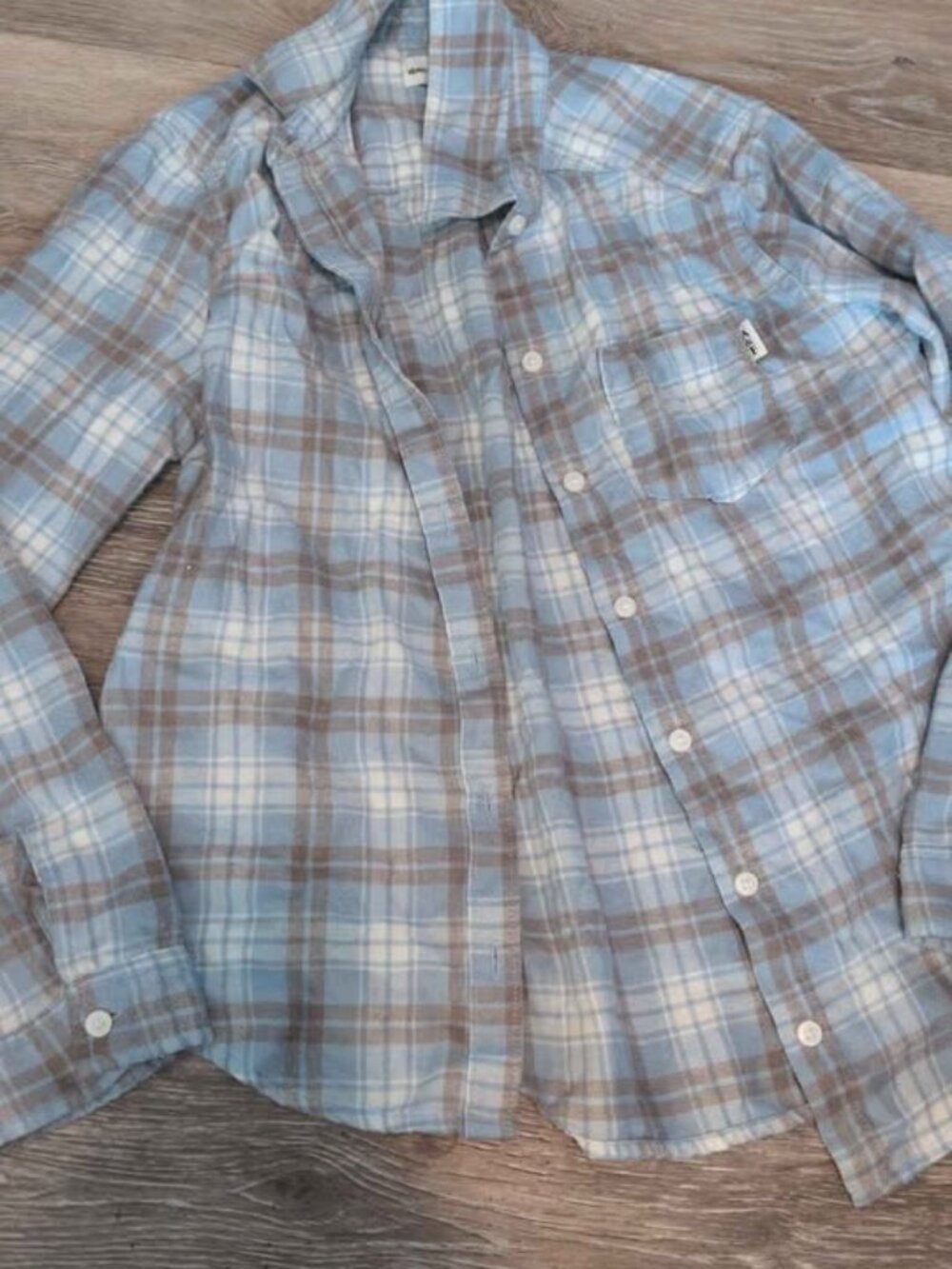 Abercrombie kids 9/10 boys button down top